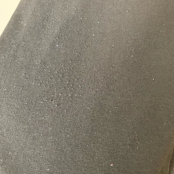 Calvin Klein: Black Slinky Gold Zipper Dress Small - Picture 6 of 7